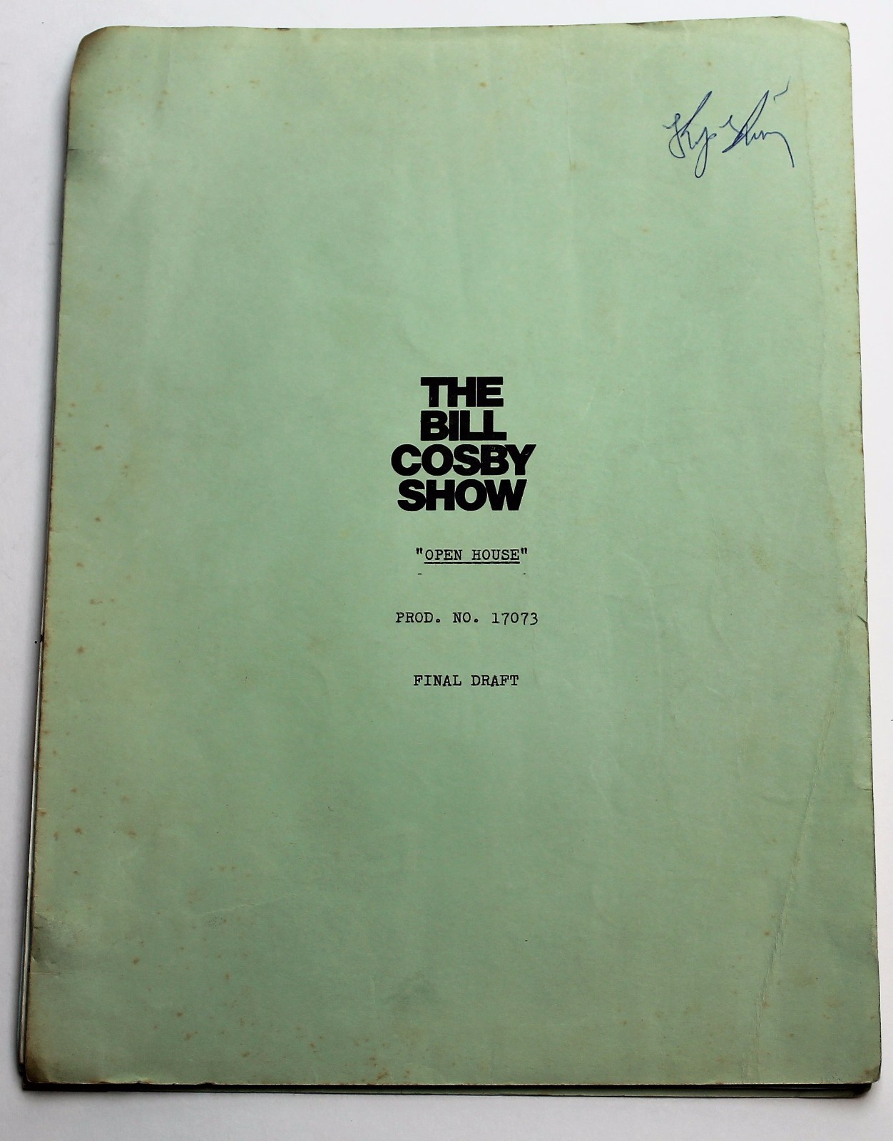 THE BILL COSBY SHOW / 1970 TV Script from original series, Season 2 Episode 2