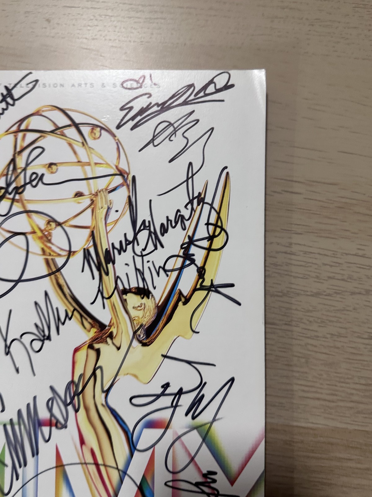 Emmy Program signed Mariska Hargitay Sally Field Amy Poehler A Paul J Krasinski