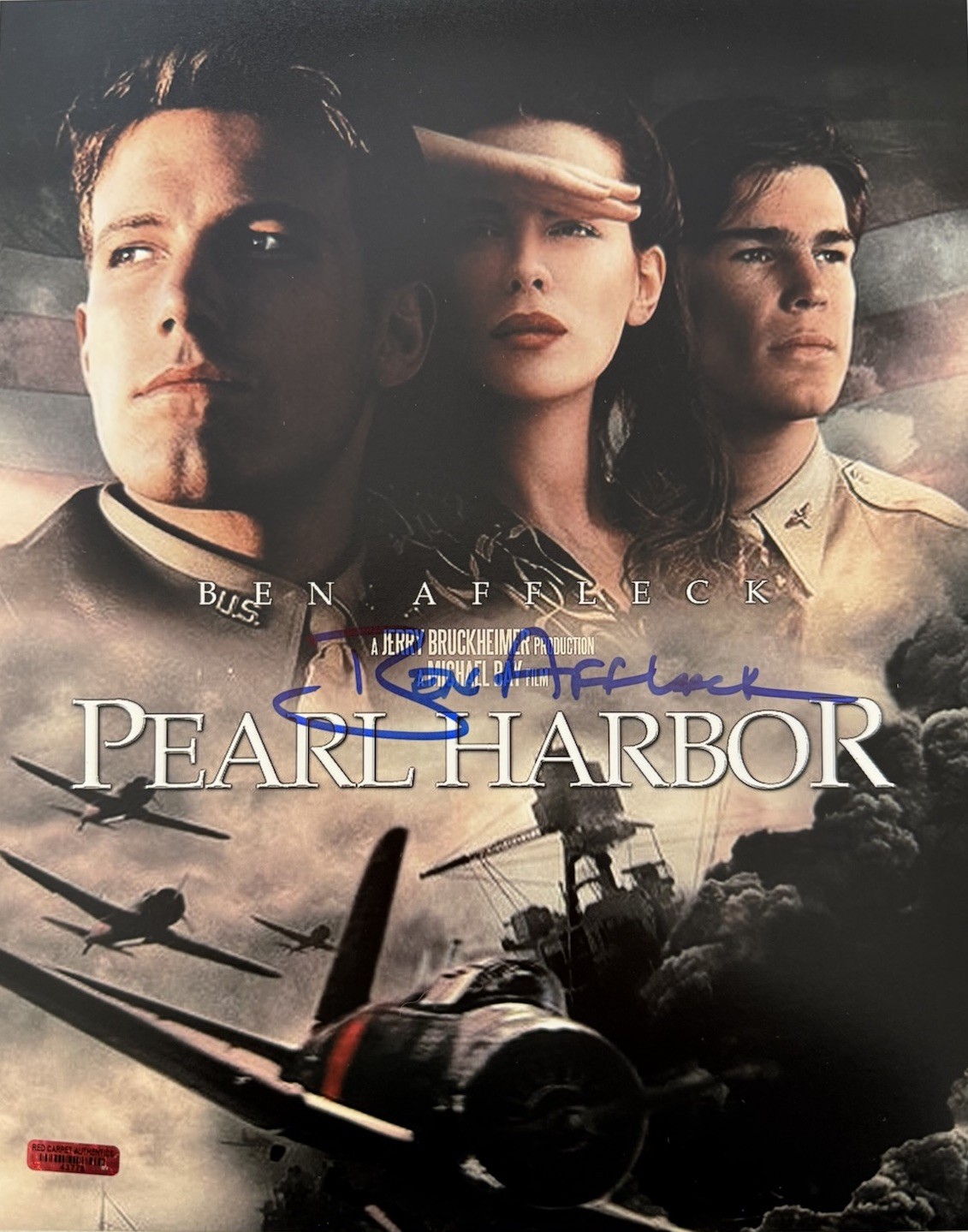 Ben Affleck ‘Pearl Harbor’ Signed Autographed 8X10 Photo RCA COA