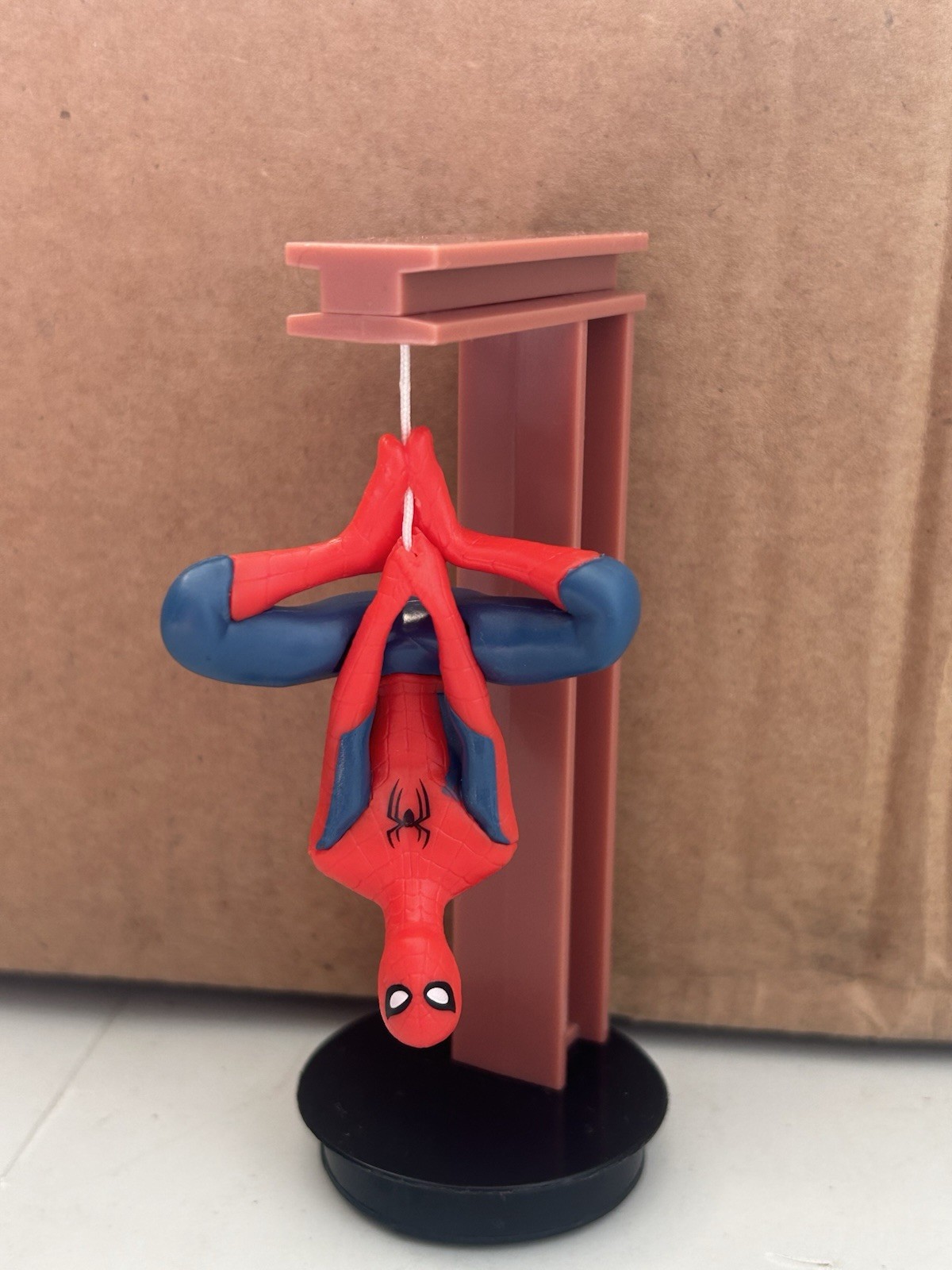 2026 AMC Spider Man Brand New Day Cup Topper Figure Hanging Web Swing Used