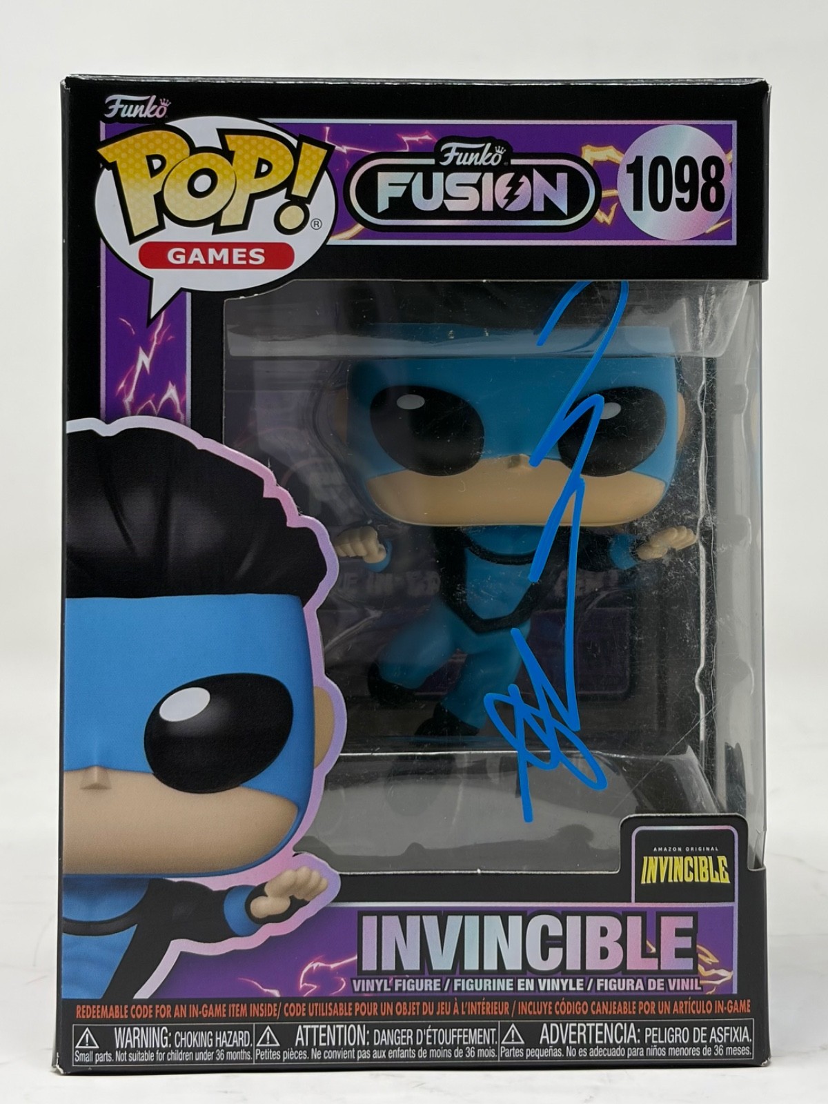 Robert Kirkman Invincible Signed Autograph Invincible Funko Pop 1098 Beckett COA
