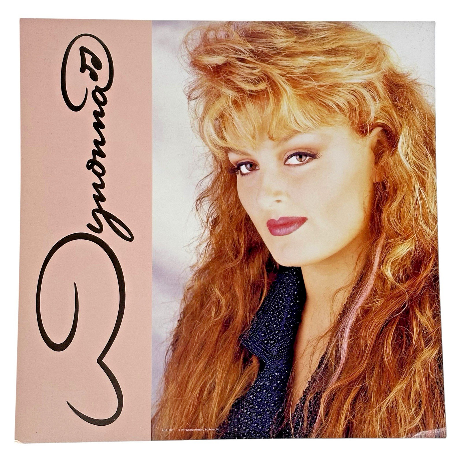 WYNONNA JUDD Self-Titled Vintage 1992 12″x12″ Record Store Promo Flat Poster C&W