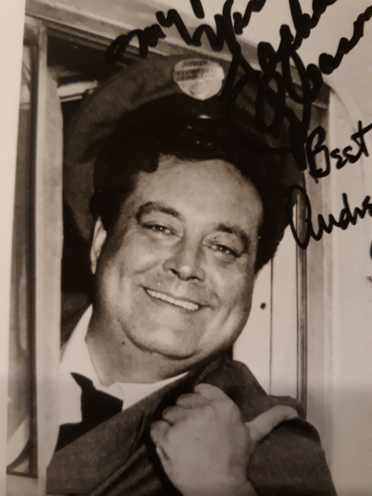 The Honeymooners Cast on Bus Autographed Photo Reprint. Kramden, Norton. 8 x 10