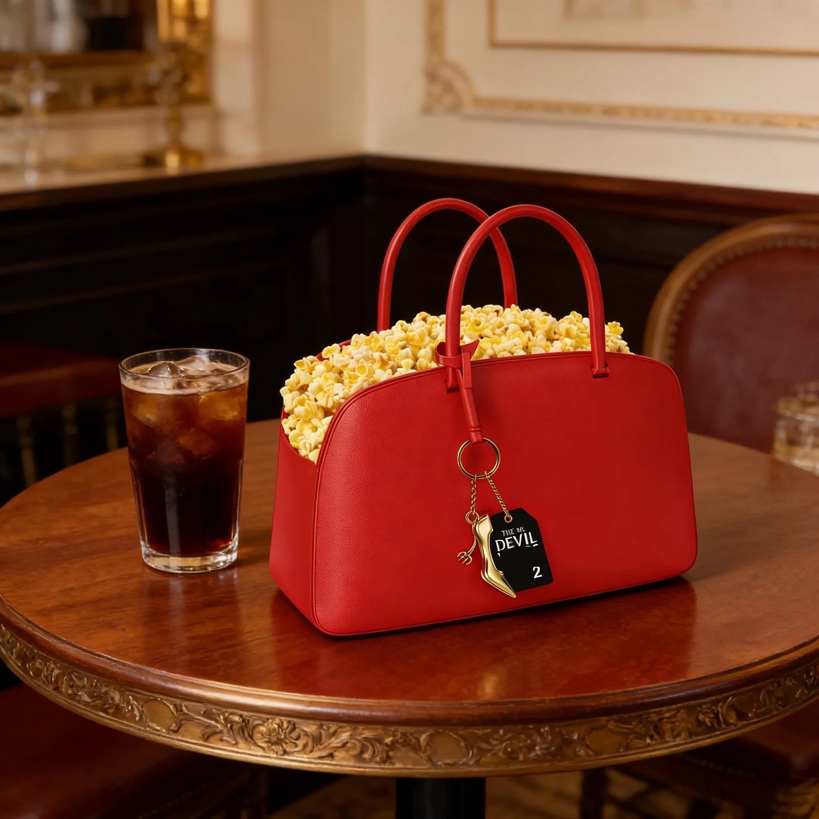 The Devil Wears Prada 2 Handbag Popcorn Bucket Movie Cinema Exclusive Rare Gifts