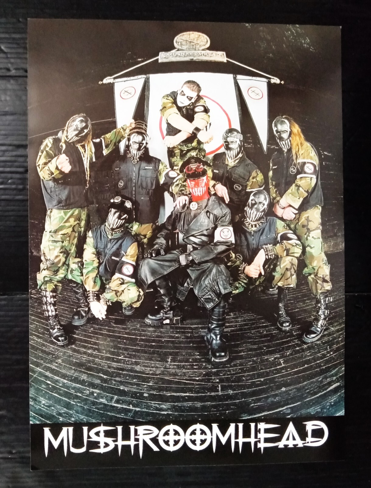 C5187 Mushroomhead Default Vintage Thailand ONLY 1 COLOR PAGE MEGA RARE!!!