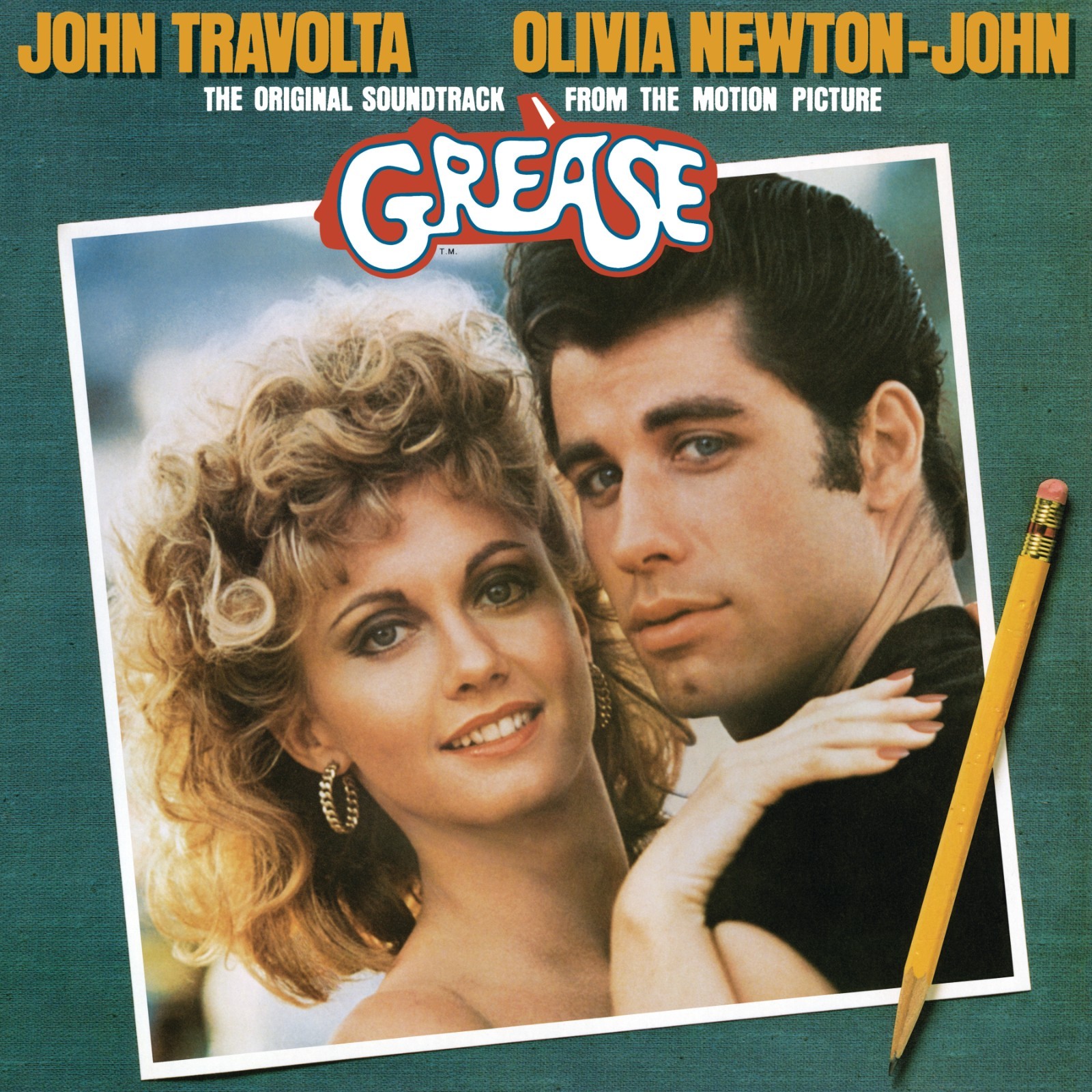 GREASE OST Olivia Newton-John Musical Album Cover Replica Poster Photo Print