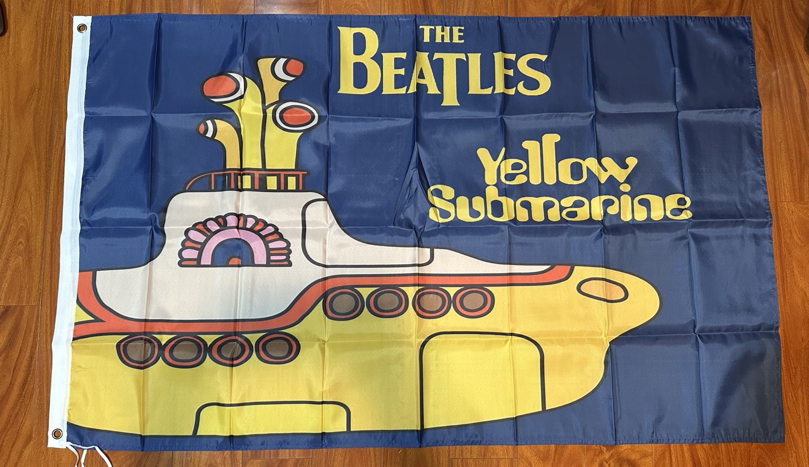 The BEATLES Yellow Submarine Flag BANNER 3×5 Ft Fabric Poster Flag Print art cd
