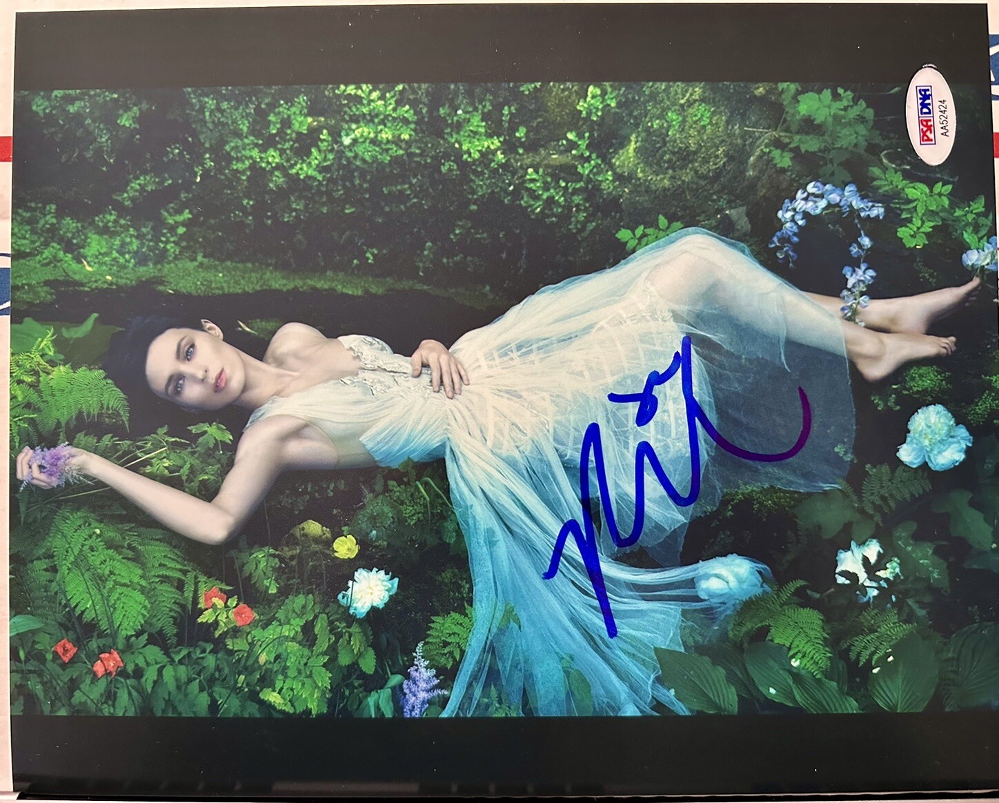 ROONEY MARA SIGNED 8X10 PHOTO GIRL WITH THE DRAGON TATTOO AUTOGRAPH PSA COA 2