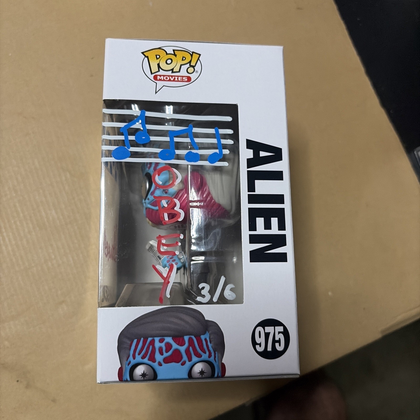 Funko Pop They Live Alien Signed by Alan Howarth Beckett Autograph