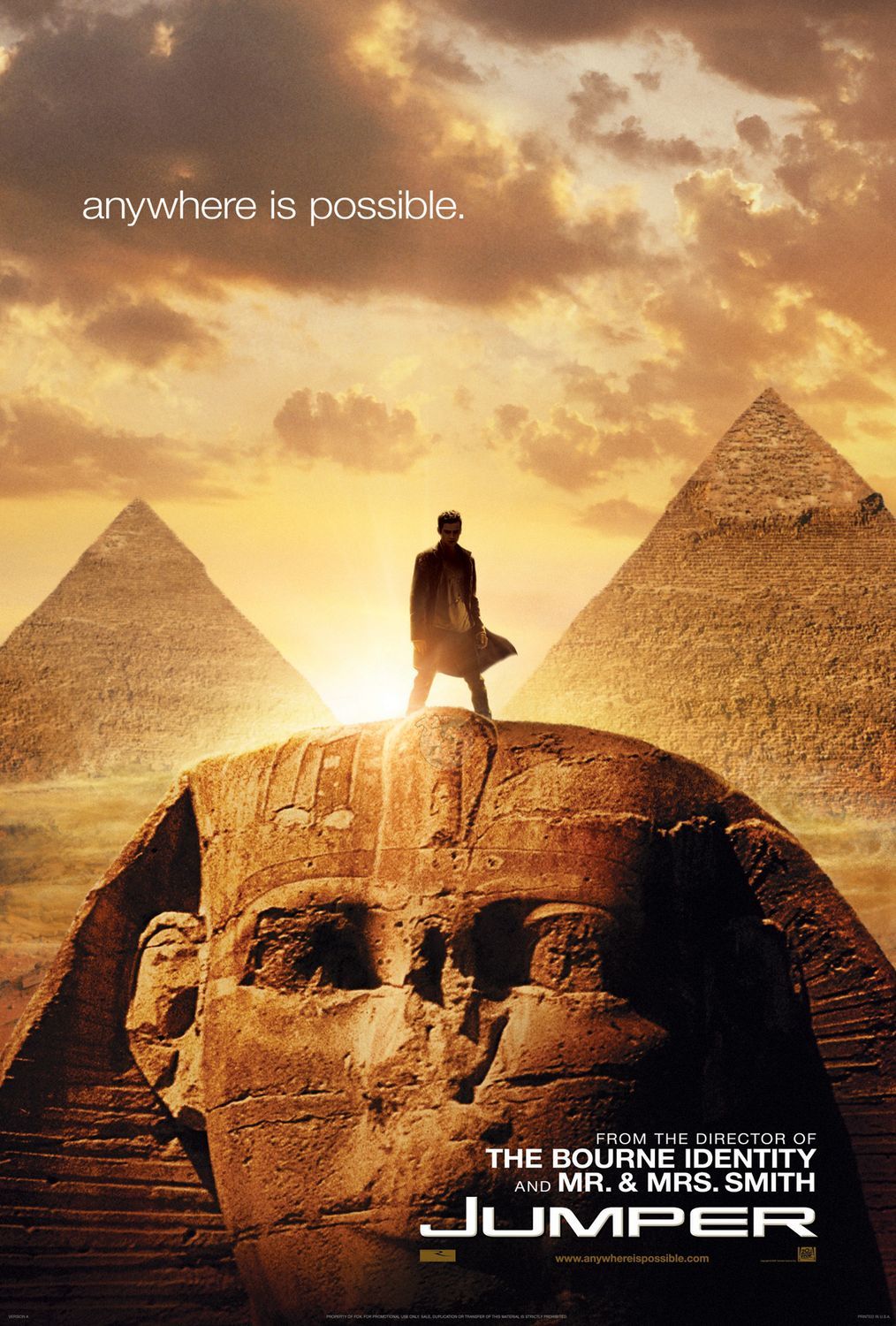 JUMPER 13.5×20 PROMO MOVIE POSTER