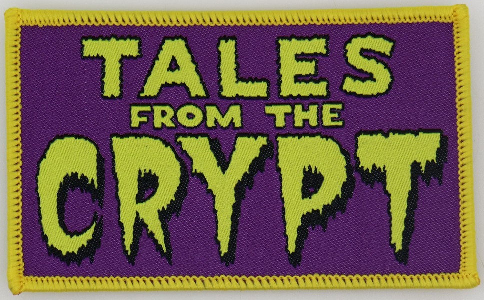 PATCH – Tales from the Crypt (woven) – Horror, comedy, Cryptkeeper keeper 80s