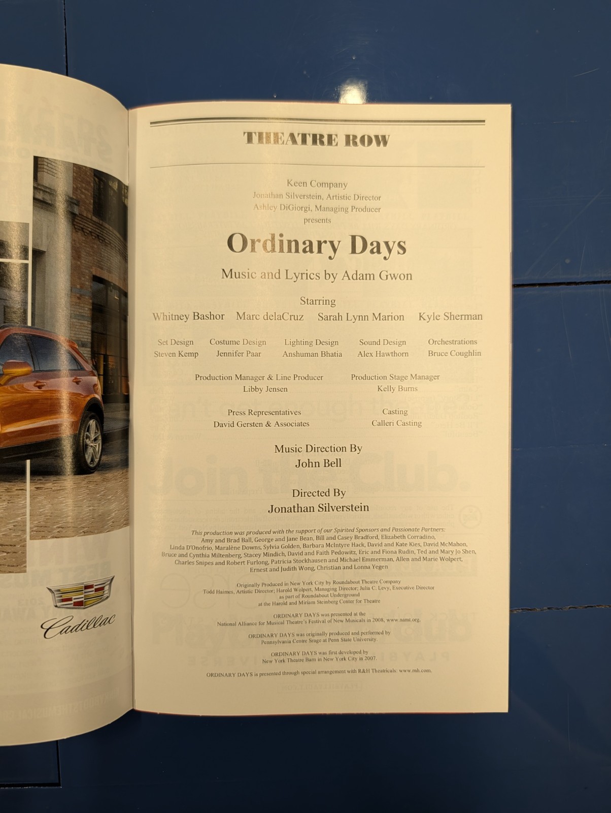 The Ultimate Off-Broadway Musical Playbill Collection
