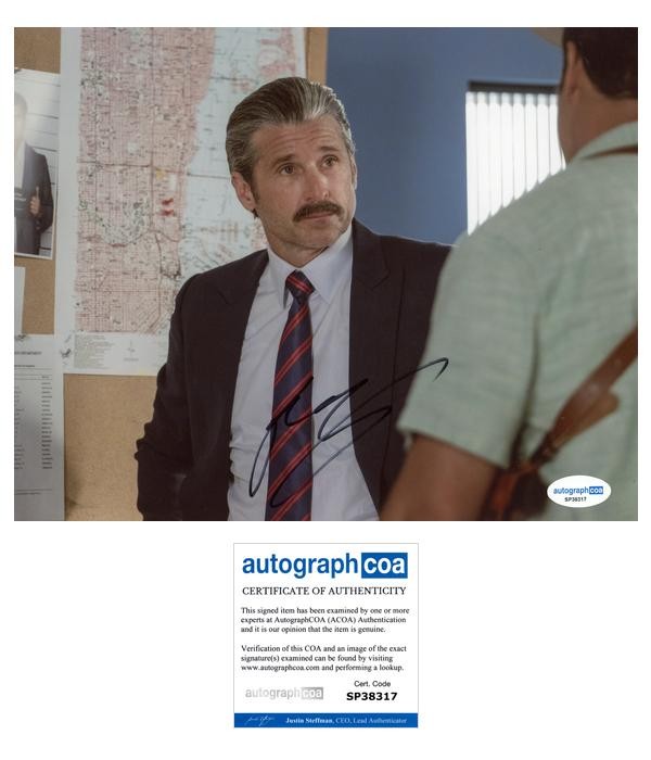 Patrick Dempsey “Dexter: Original Sin” AUTOGRAPH Signed 8×10 Photo B ACOA