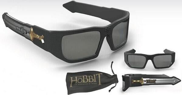 Lot of TWO The Hobbit – The Desolation of Smaug 3D Glasses