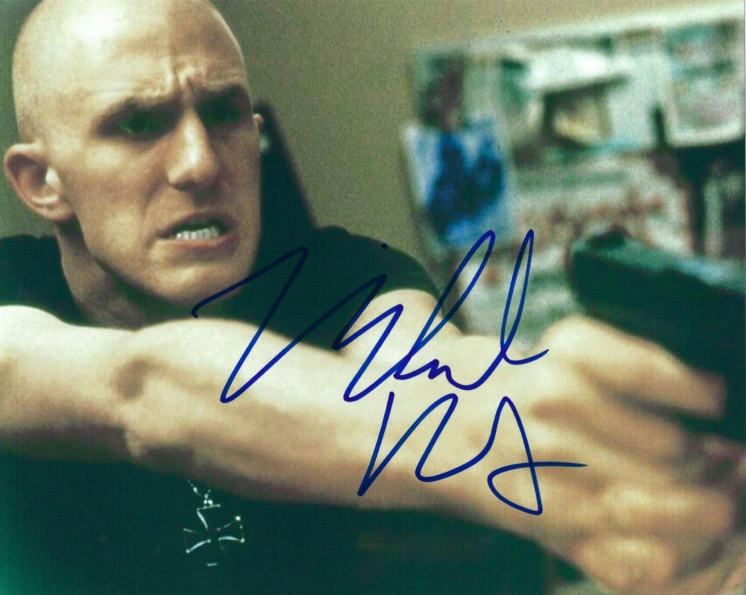 Michael Rapaport Signed Autographed 8×10 Photo (HIGHER LEARNING, RARE, Full Sig)