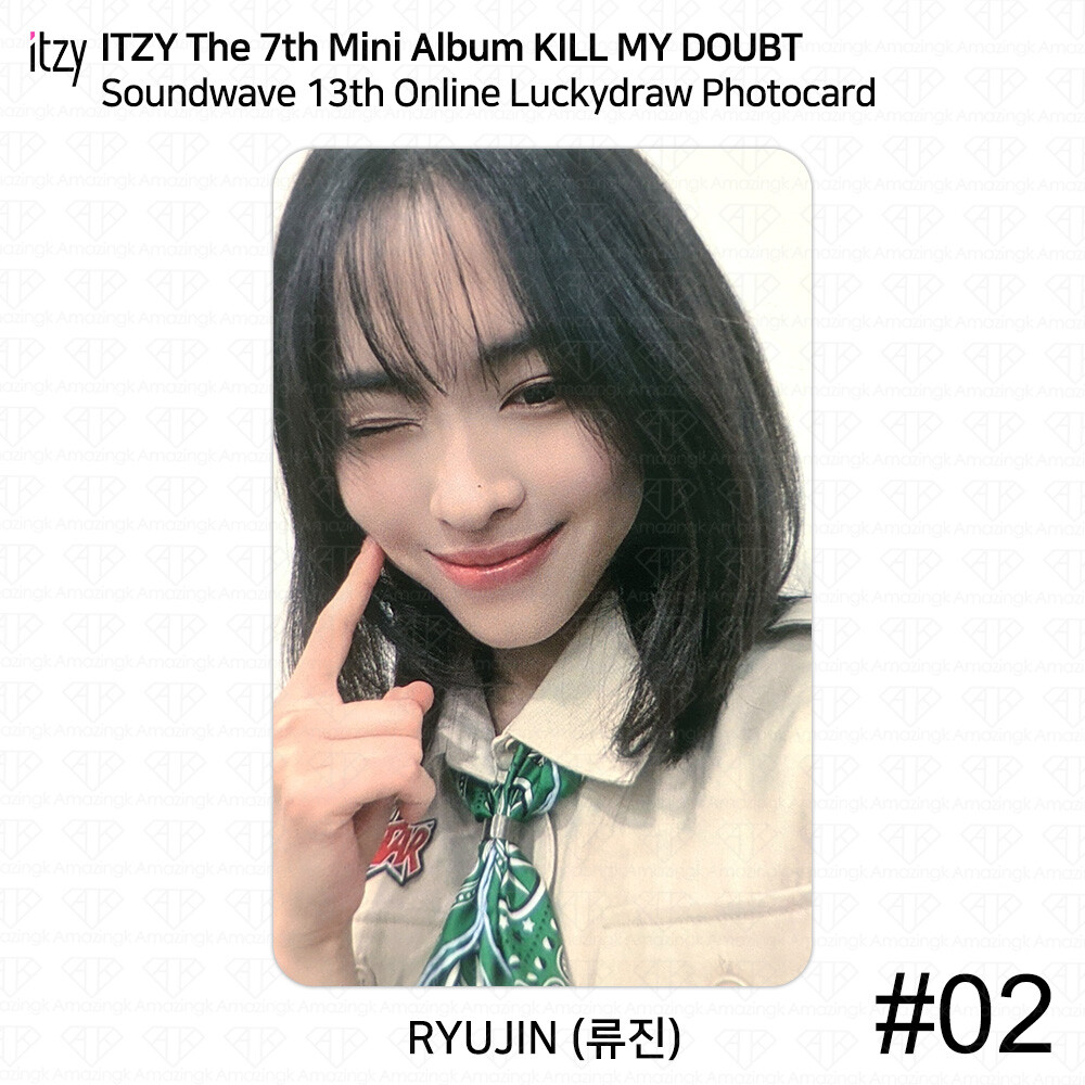 ITZY KILL MY DOUBT Soundwave 13th Online Luckydraw Photocard Square Photo KPOP