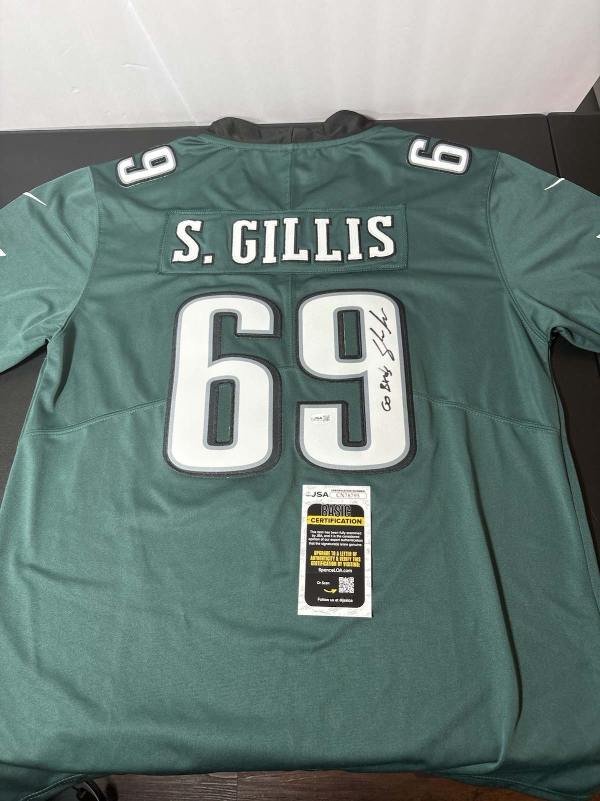 Shane Gillis Signed Philadelphia Eagles Jersey Autographed Comedian JSA COA Hot