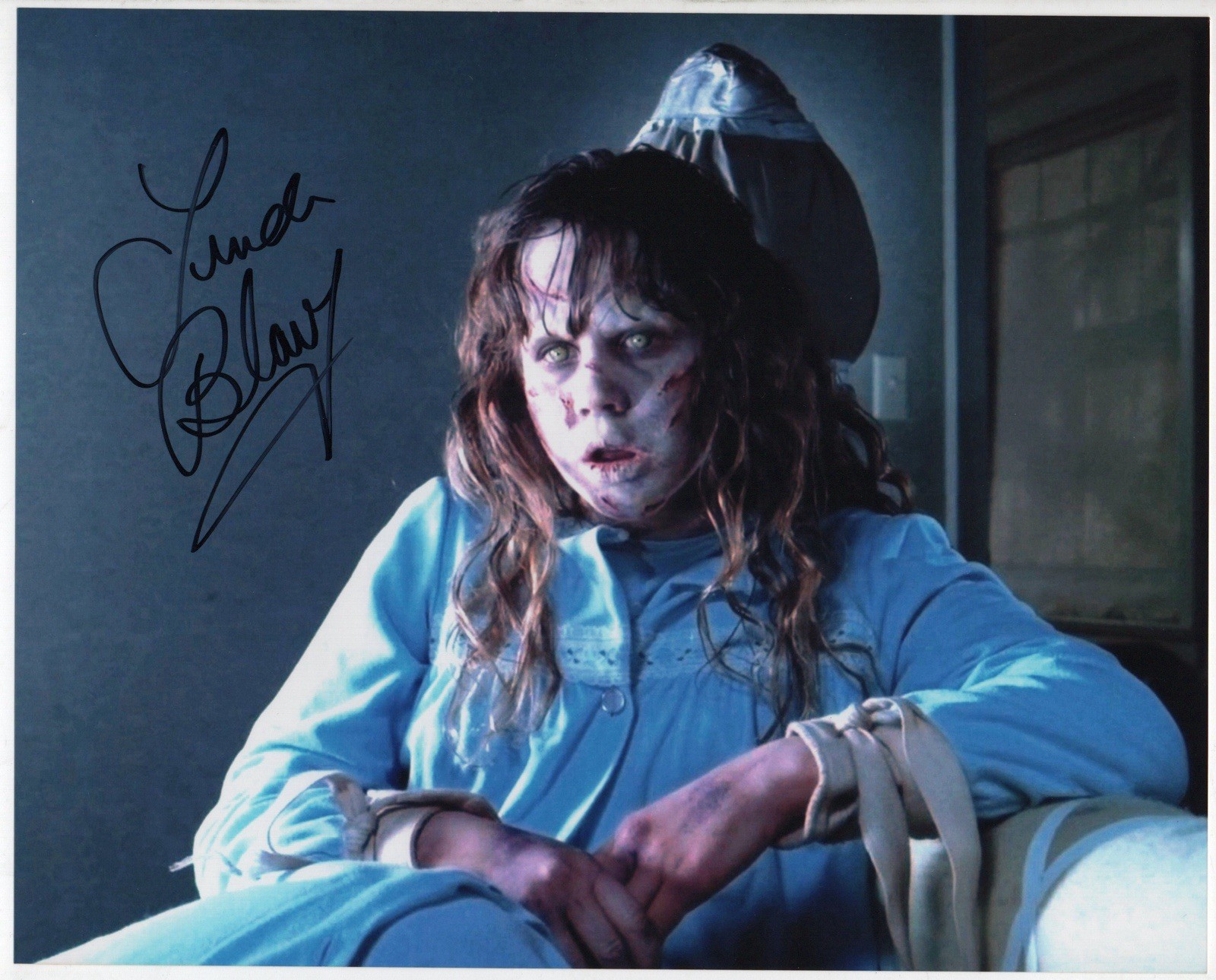 LINDA BLAIR Signed THE EXORCIST 8×10 Regan Color Photo W/ Steel City Con COA