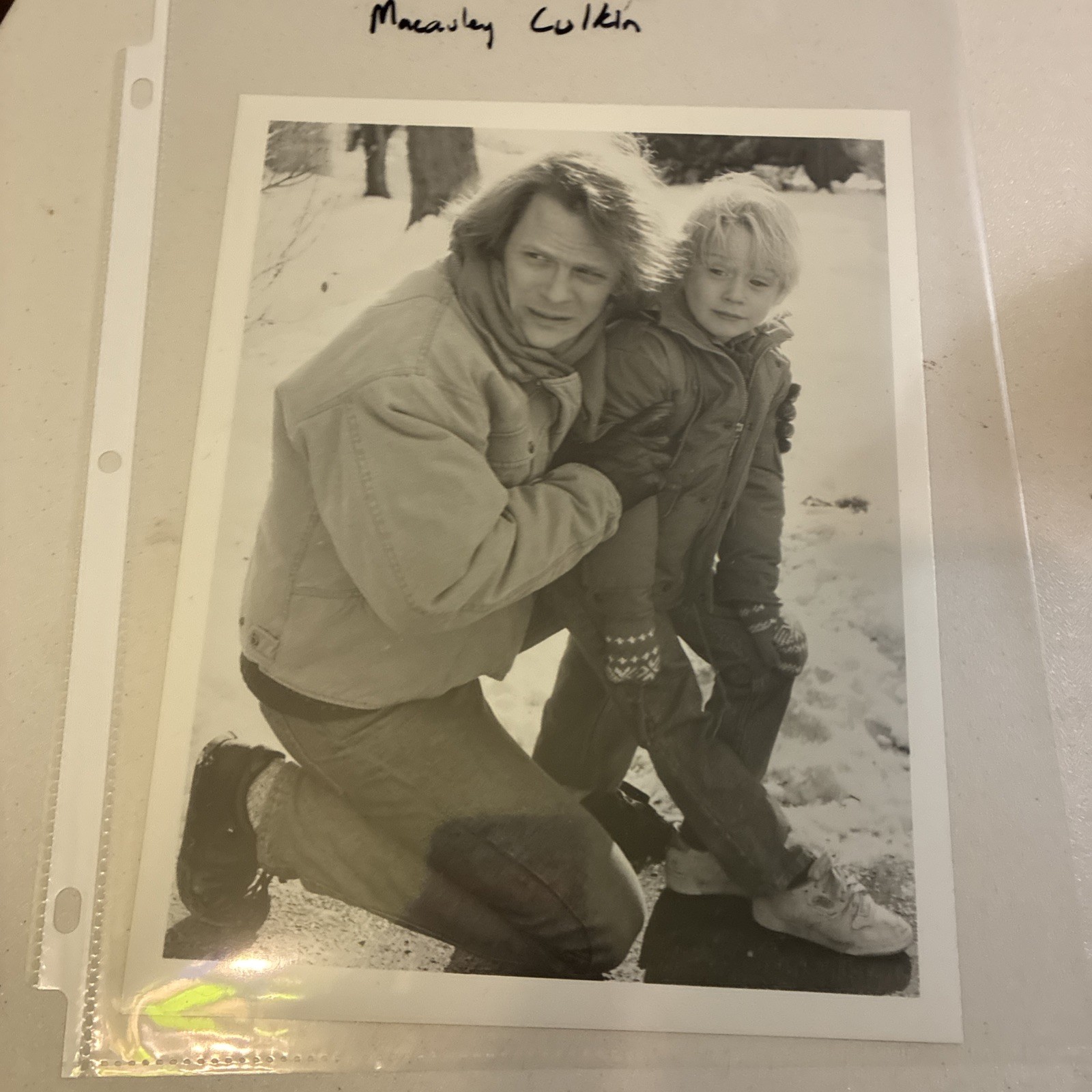 The Equalizer TV Keith Szarabajka Macaulay Culkin 1988 Episode Original Photo