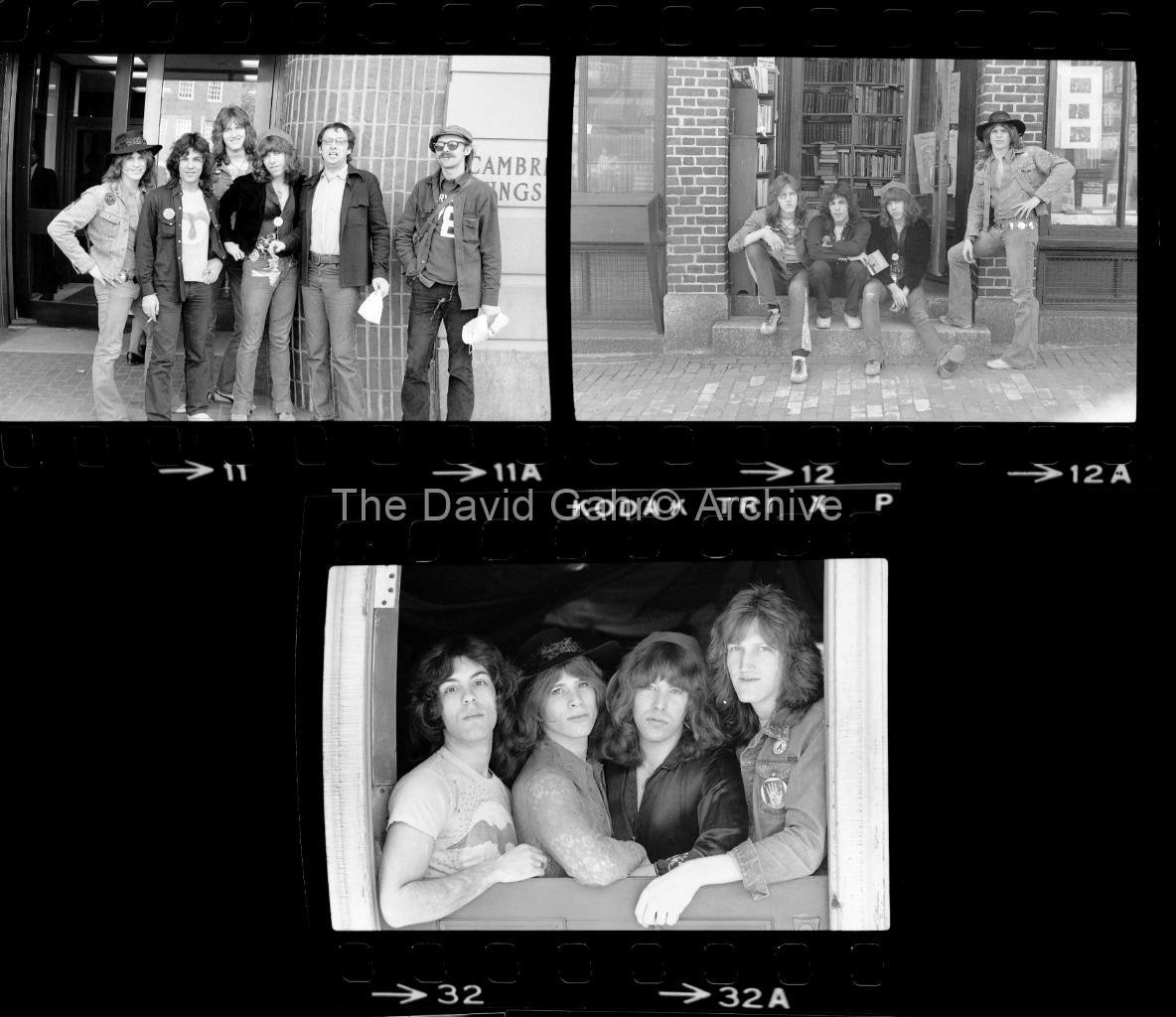 1974 Reddy Teddy Renowned Boston Roots Rock Band Gahr 35mm 3 Negative Lot C228