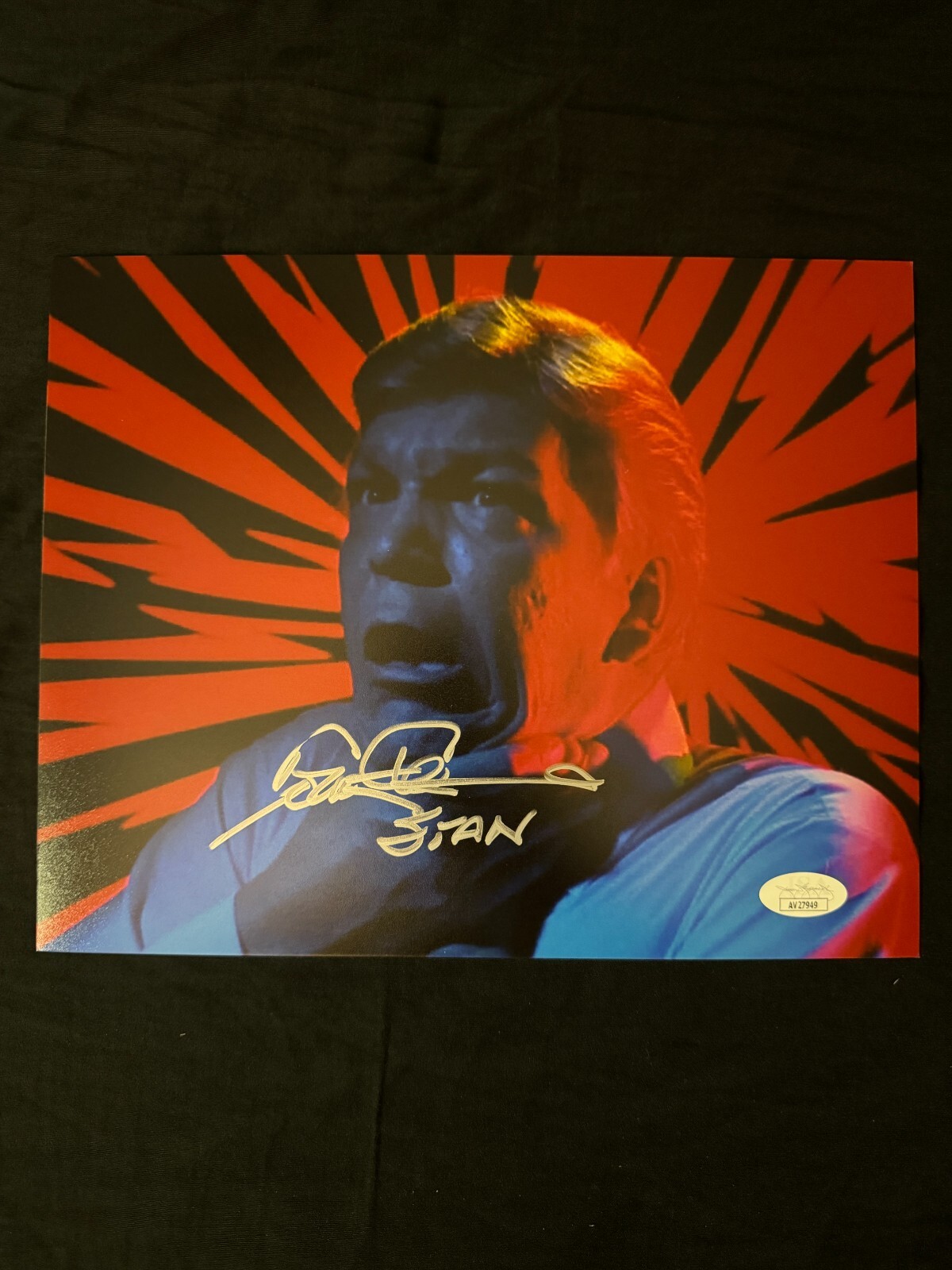 Tom Atkins signed Creepshow 8X10 photo W/ JSA COA