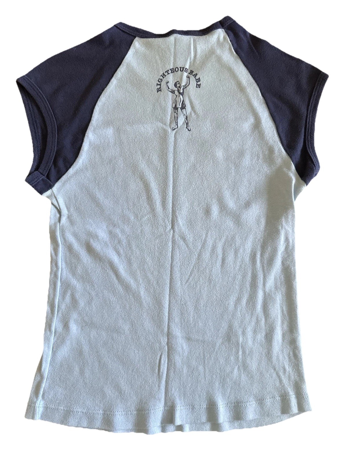 Ani DiFranco Righteous Babe Records Cap Sleeves Tank Top American Apparel Medium