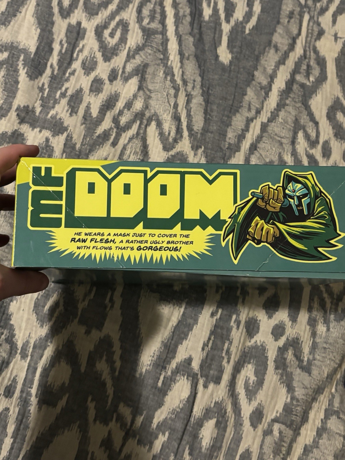 MF DOOM Collectible Mask Limited Edition Rap Hip Hop Original Music Memorabilia
