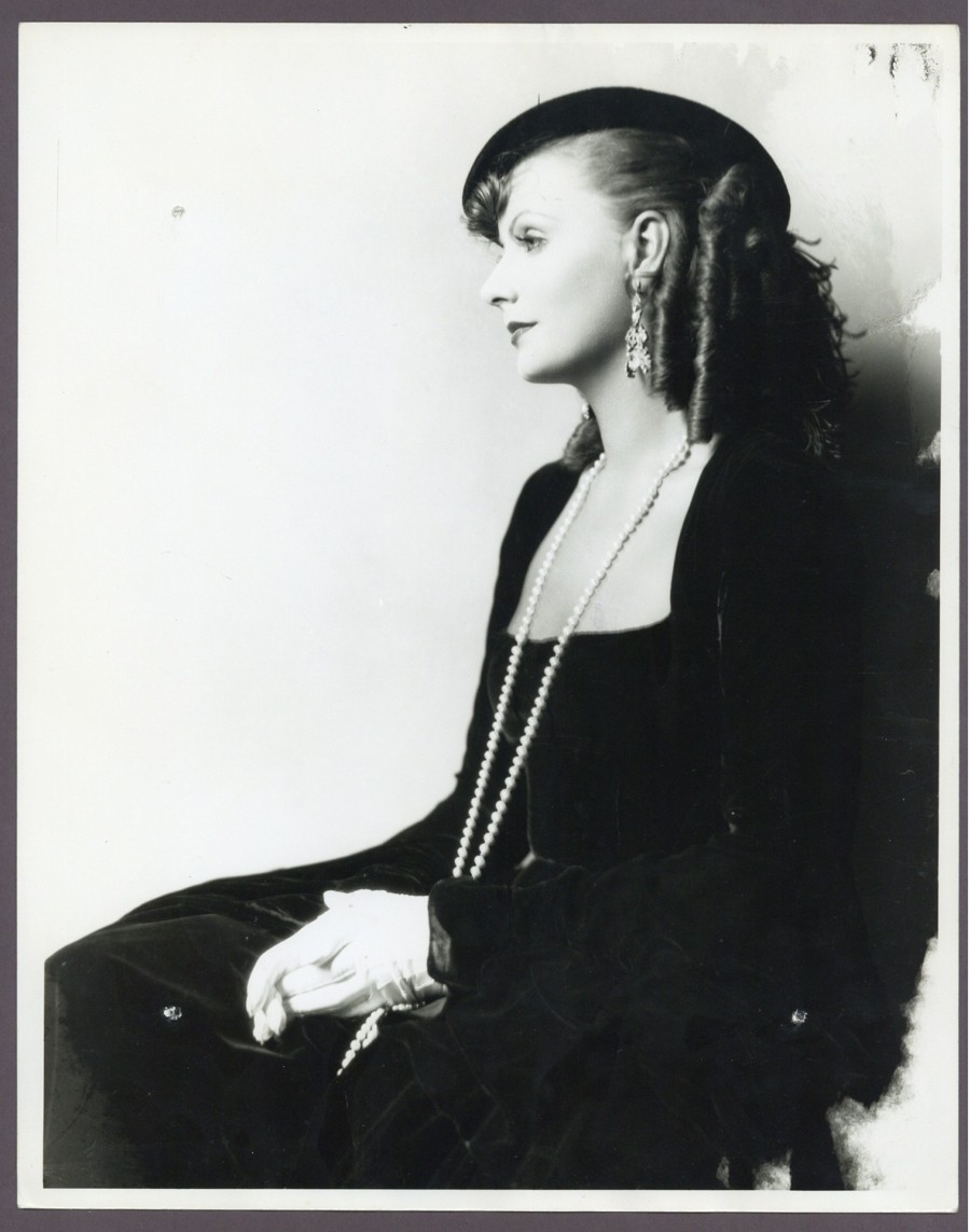 Greta Garbo by George Hurrell 11×14 Oversize Dbl Wt Portrait Photo L317