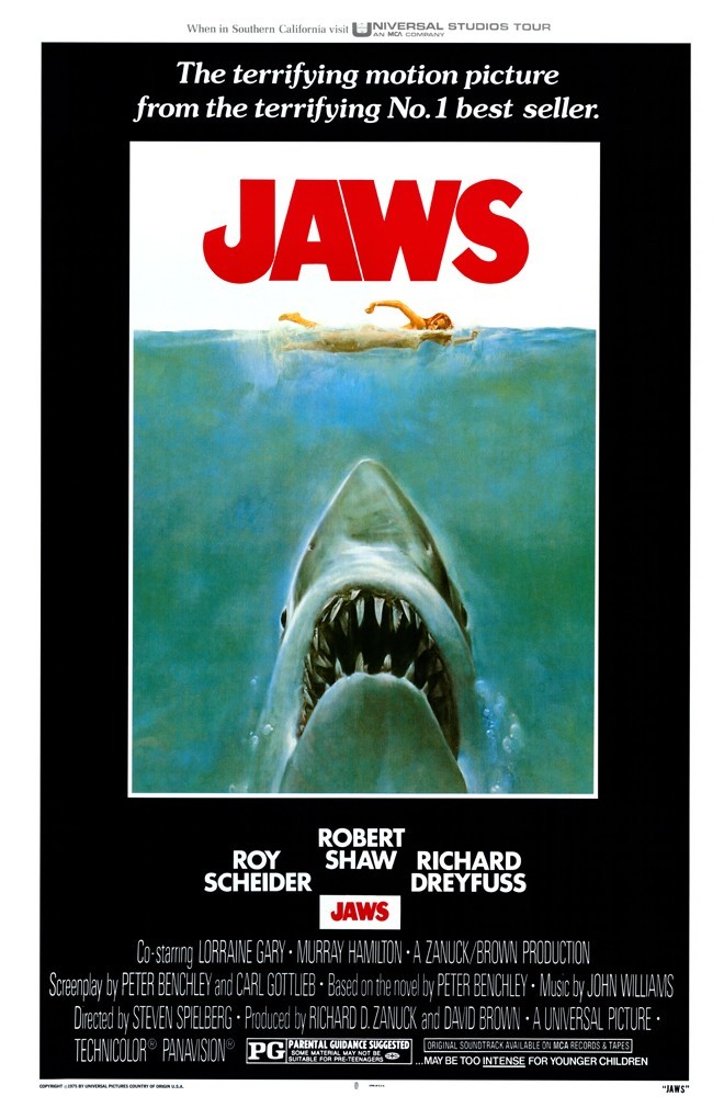 Jaws 27 x 40 Movie Poster – Style A