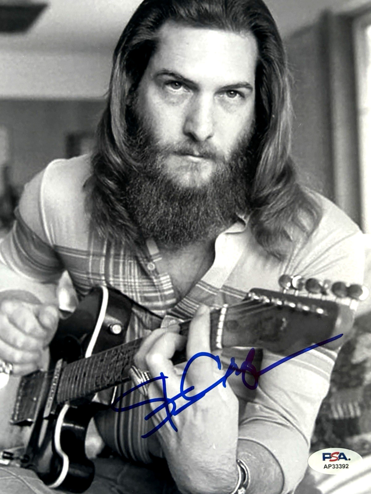 STEVE CROPPER of THE BLUES BROTHERS Signed 8×10 Photo PSA DNA COA Booker T & MGs