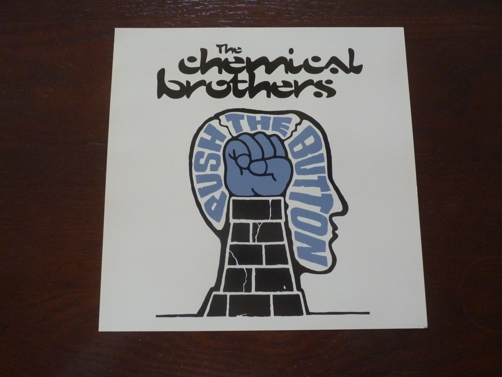 Chemical Brothers Push the Button Promo LP Record Photo Flat 12×12 Poster