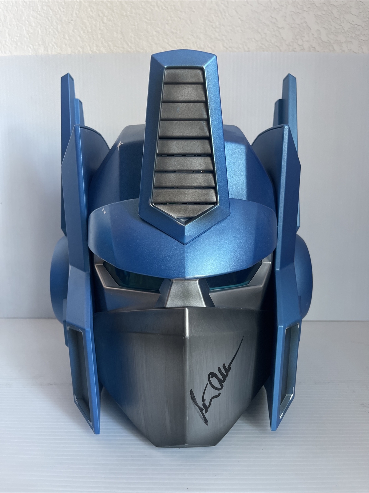 Peter Cullen Signed Autographed Optimus Prime Full Size Icons Helmet JSA COA 7
