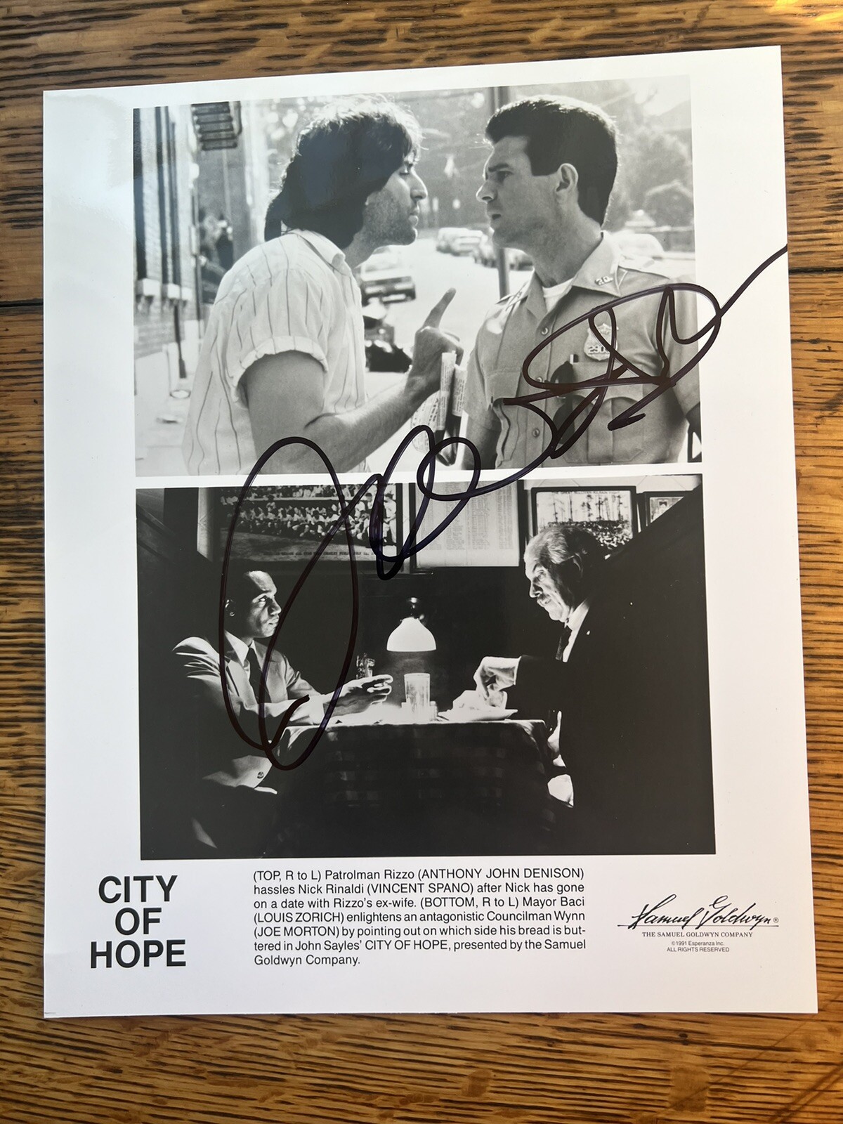 Joe Morton – Autographed 8×10 Photo – Actor – City Of Hope