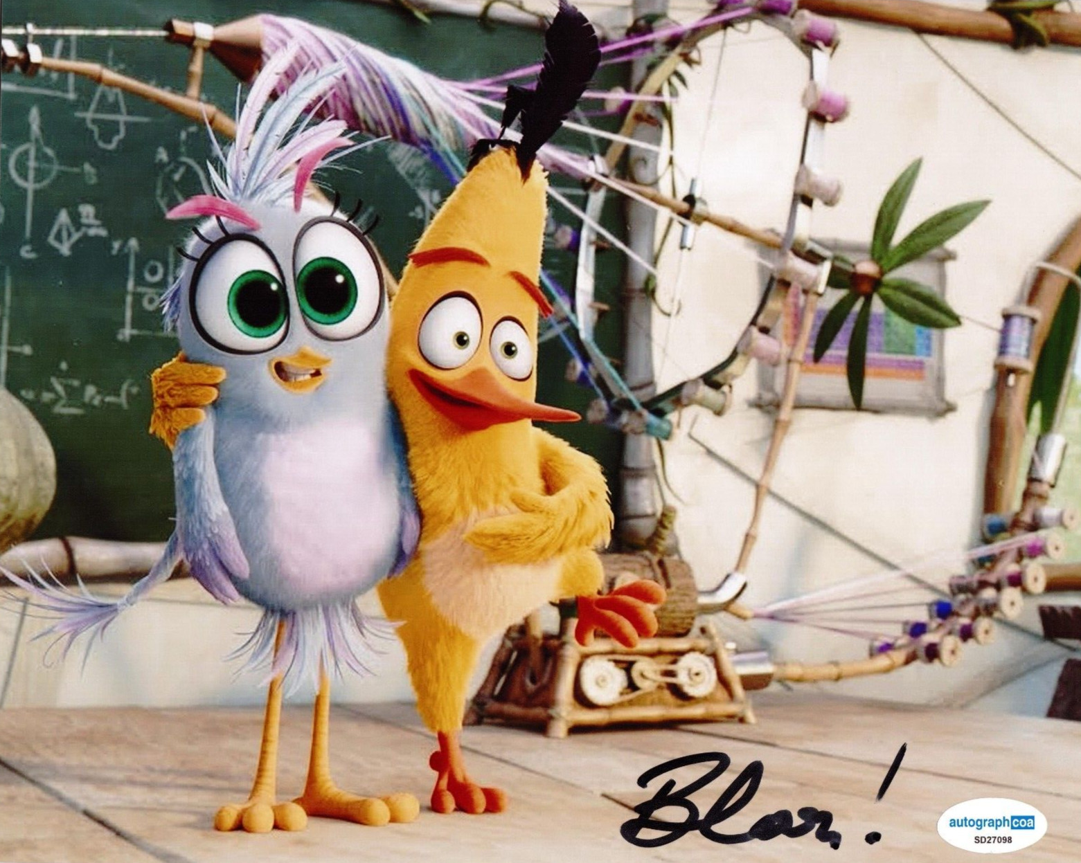 Rachel Bloom Signed 8×10 Photo The Angry Birds Movie 2 w/ACOA SD27098