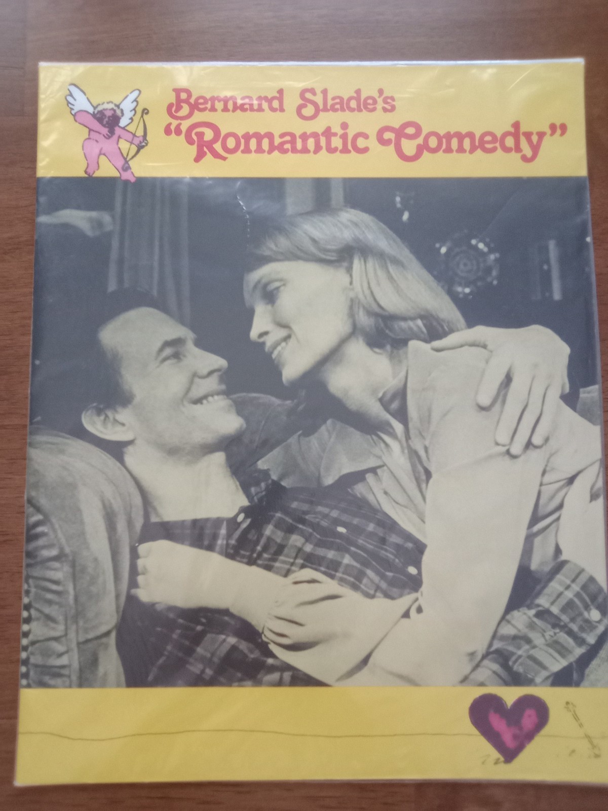 theatre program romantic comedy by bernard slade 1979 perkins-farrow n-mt