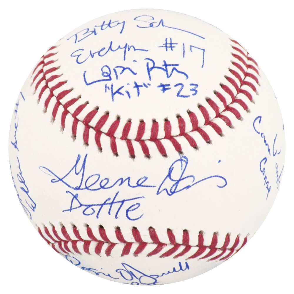 A League Of Their Own (Rockford Peaches) Signed MLB Baseball (11 Sigs) – SS COA