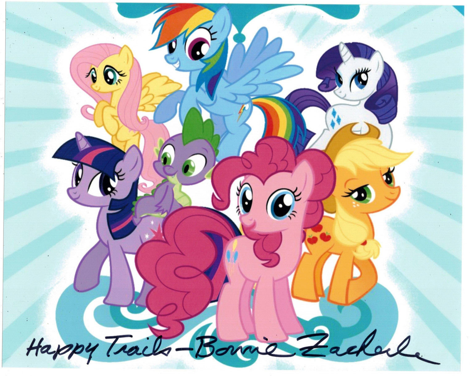 Bonnie Zacherle Authentic Signed 8×10 Photo Autographed, Creator, My Little Pony