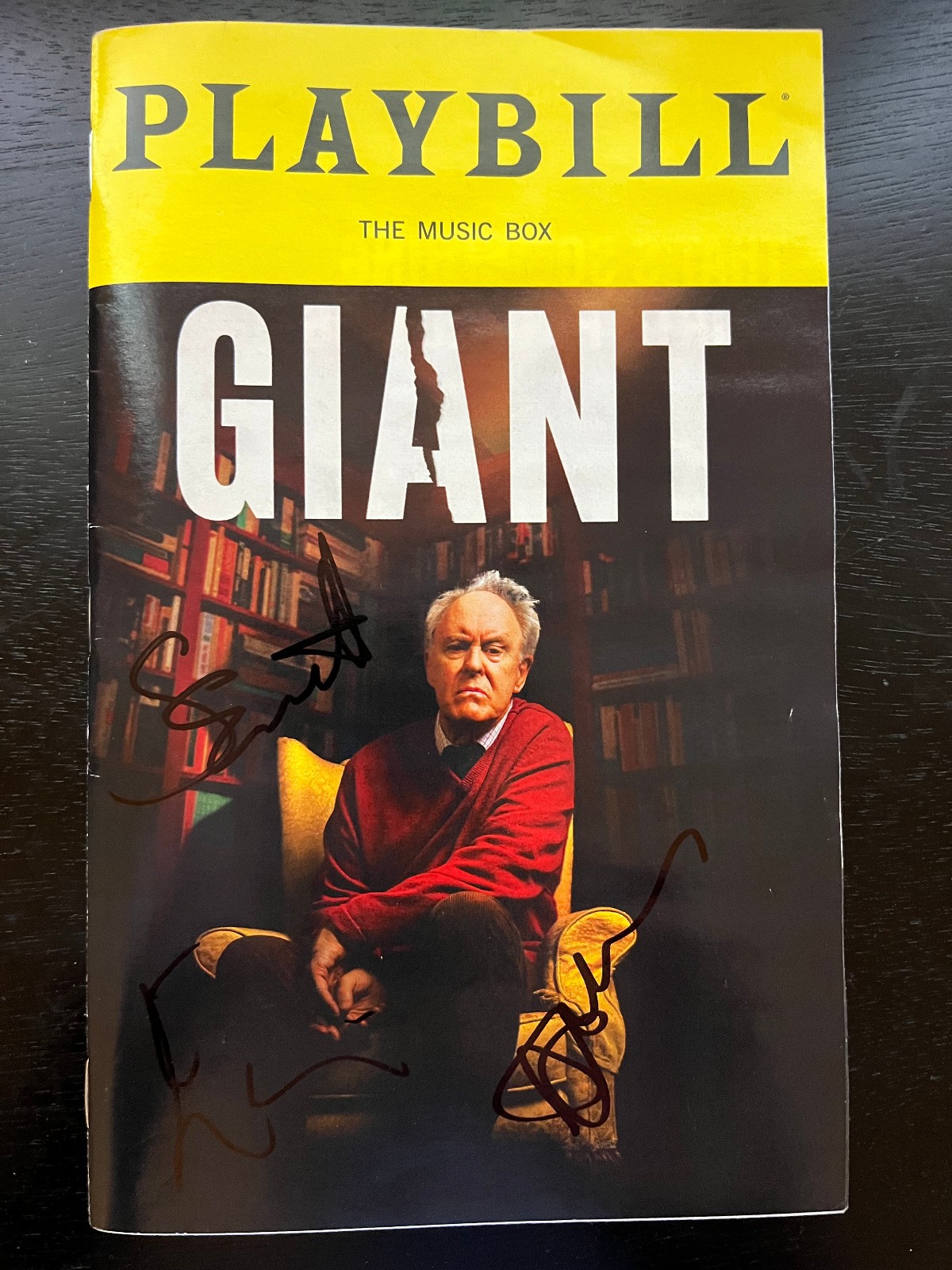 Giant Partial Cast Signed May 2026 Playbill Broadway Tony Nominated Play