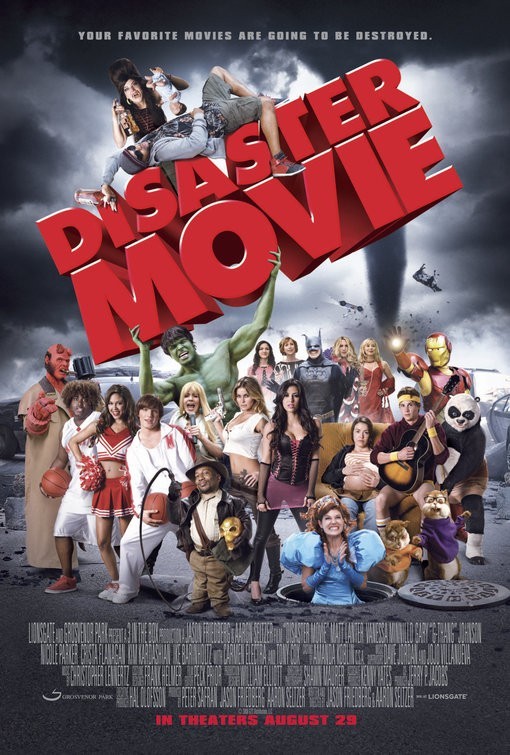 DISASTER MOVIE original 27×40 D/S rolled movie poster (2008)