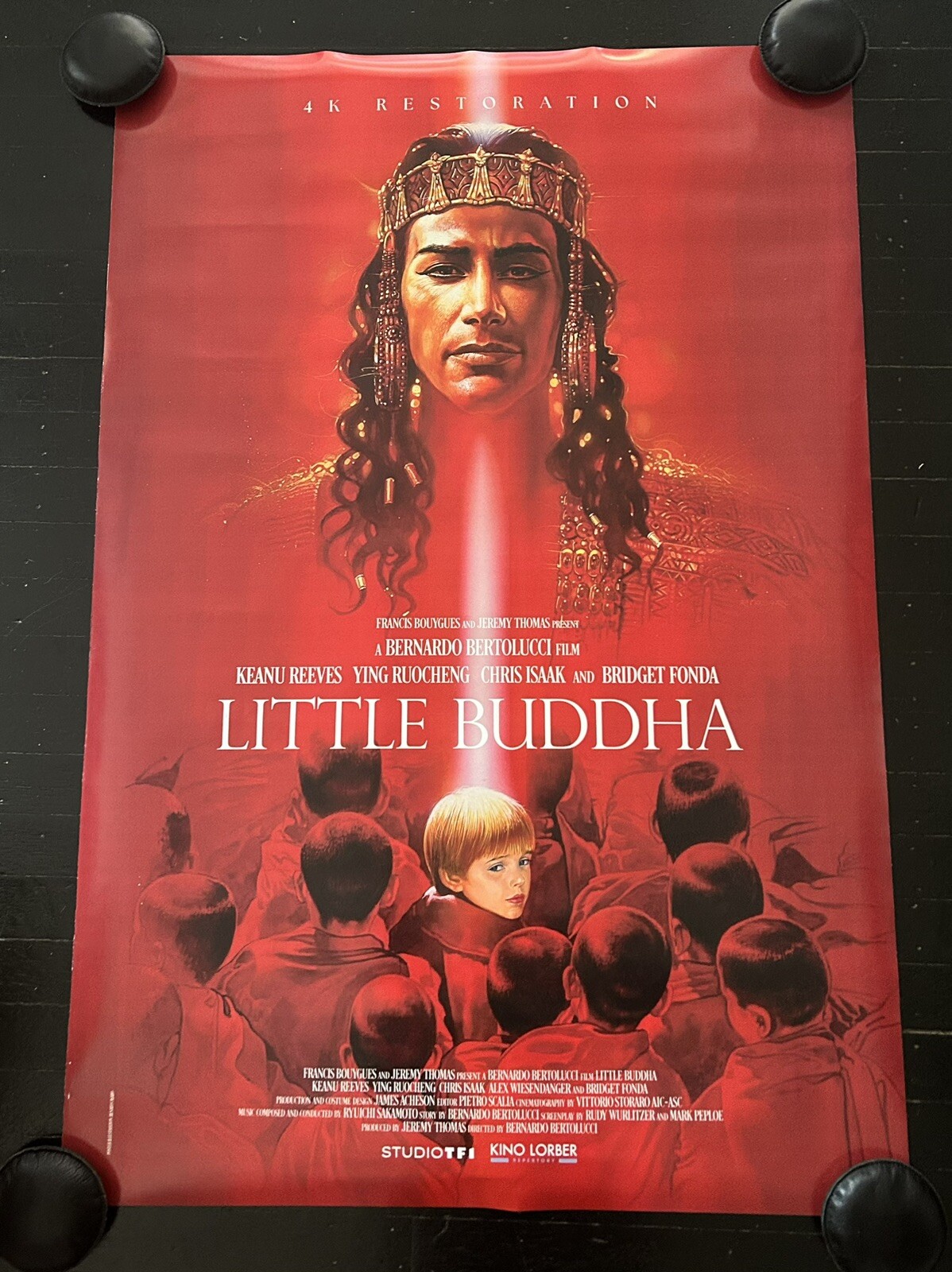Little Buddha,1994 4K Re-Release 2025,Original,SS,OneSheet 27×40,Movie Poster,NM