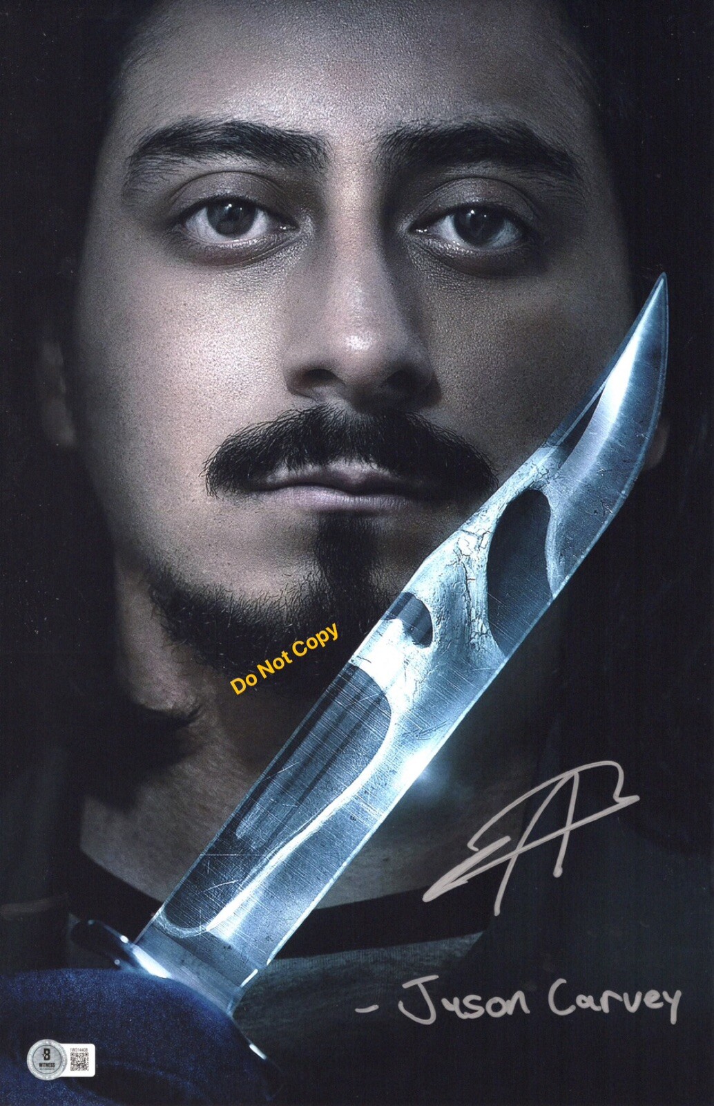 TONY REVOLORI signed 11×17 Poster SCREAM VI 6 Ghostface Jason Carvey Beckett