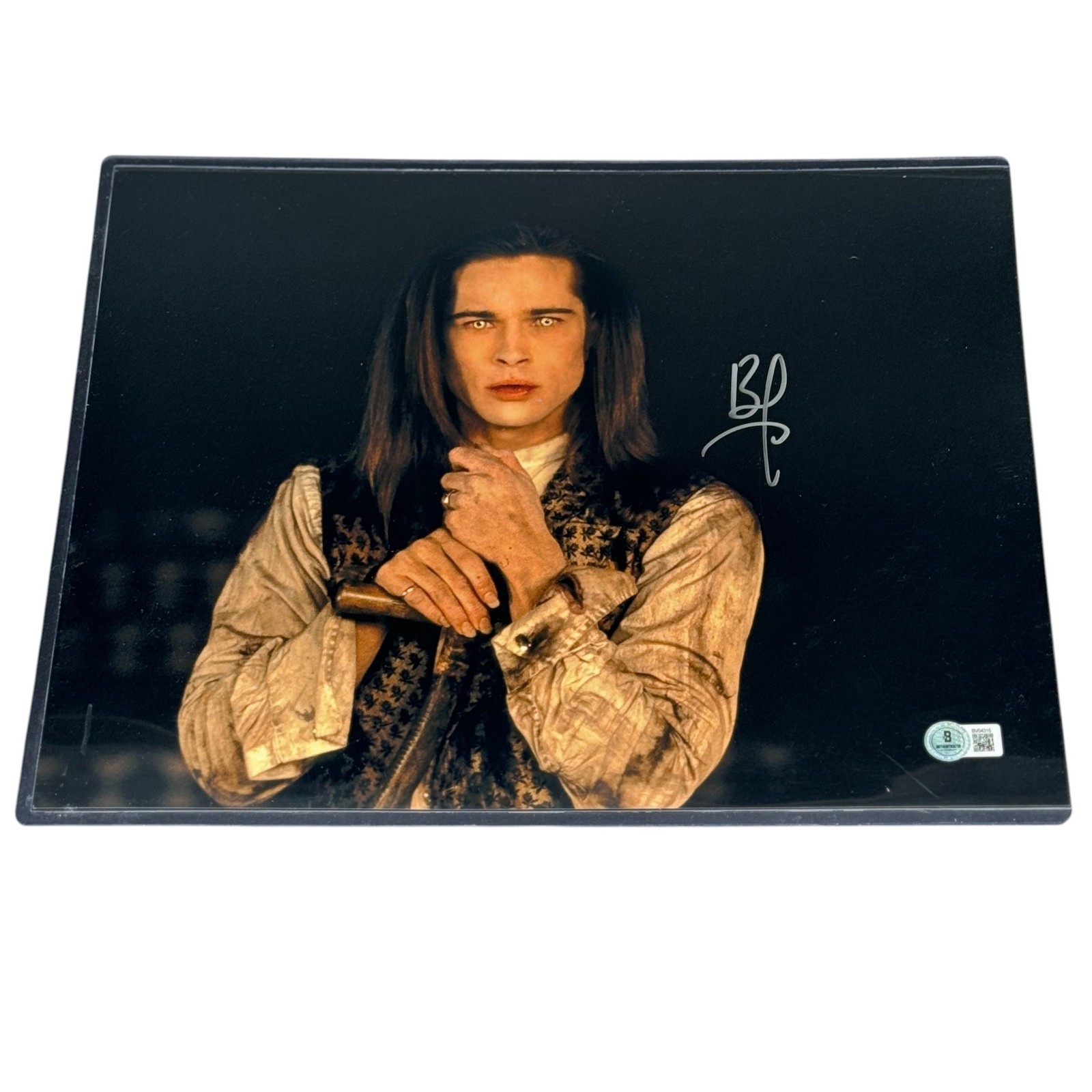 Brad Pitt Signed Interview With A Vampire 11×14 Photo Beckett Autograph