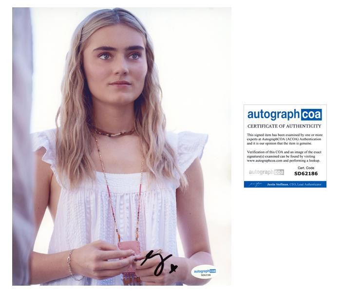 Meg Donnelly “The Winchesters” AUTOGRAPH Signed ‘Mary Campbell’ 8×10 Photo ACOA