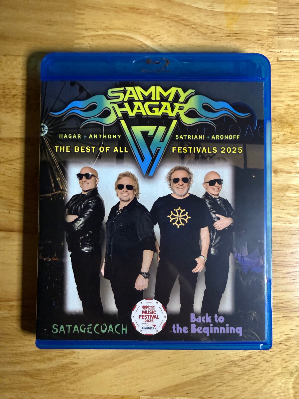 Sammy Hagar – The Best of All Festivals 2025 Live Blu-ray Van Halen