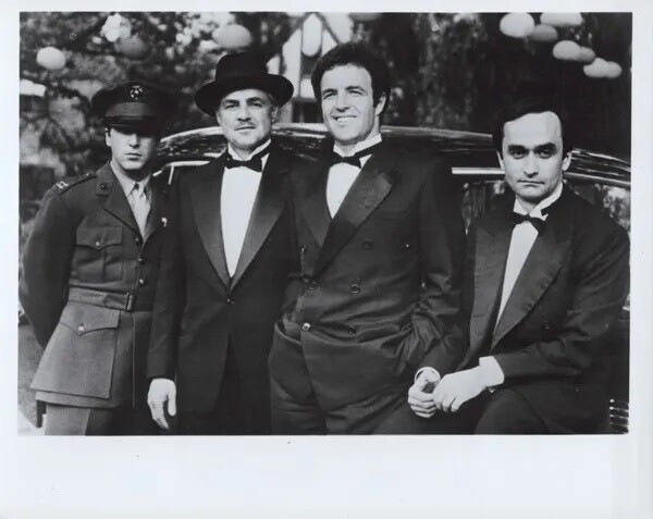 The Godfather Inch Marlon Brando Al Pacino James Caan John Cazale 8×10 Picture C