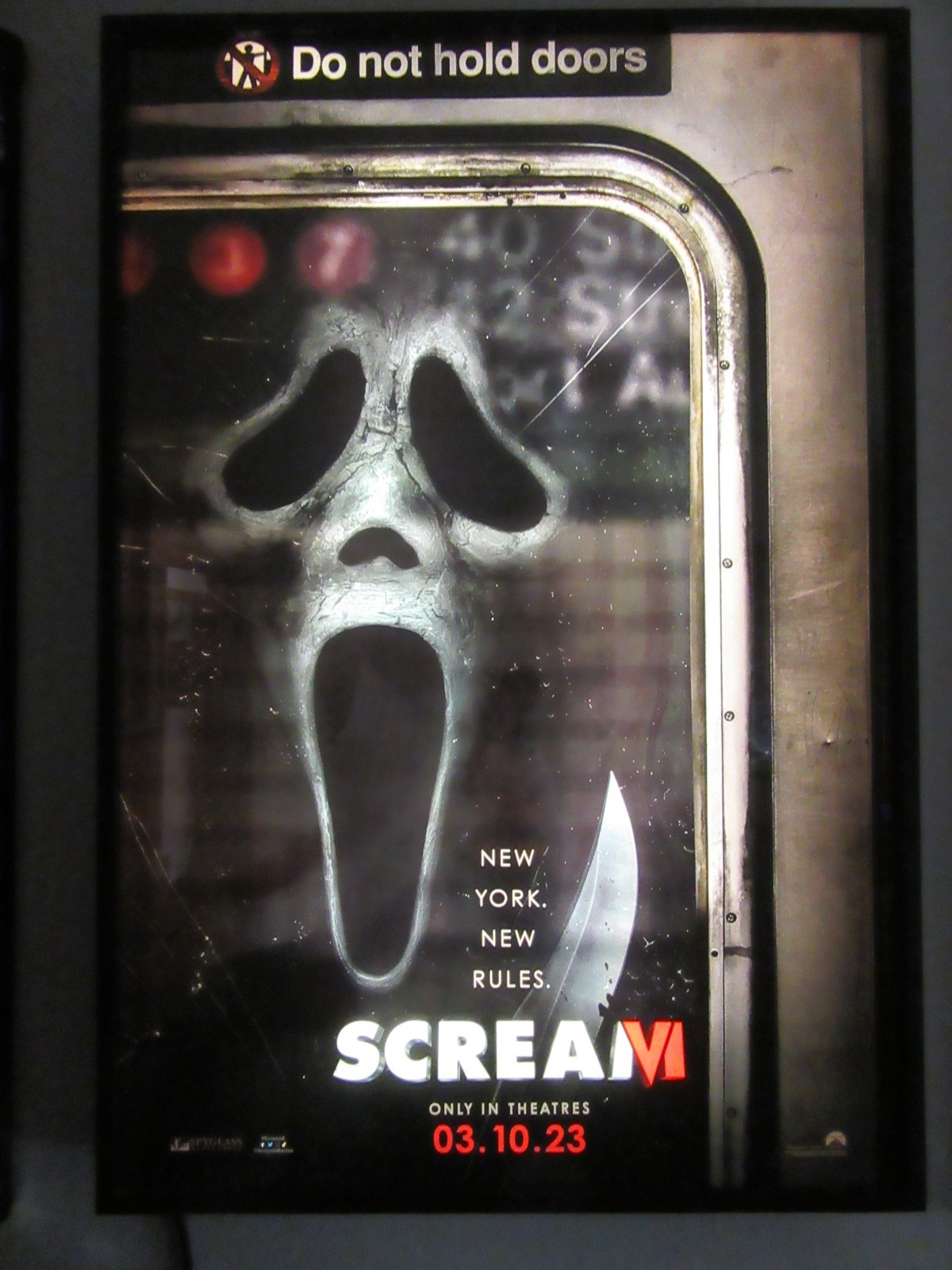 SCREAM VI [ADV. VERSION] [DOUBLE-SIDED] [ORIGINAL] 27×40 D/S MOVIE POSTER [RARE]