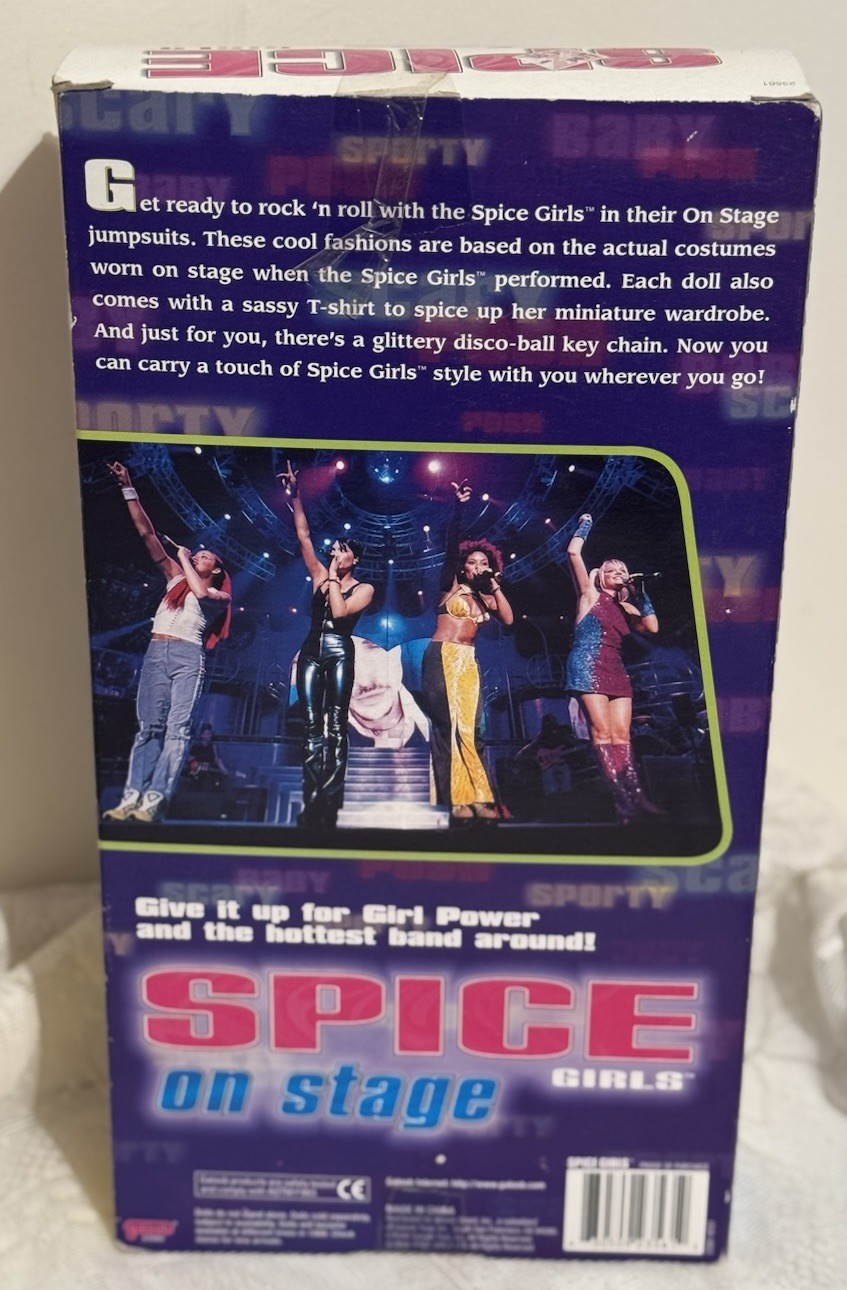 1998 Galoob Spice Girls On Stage Baby Doll Spice Girls Official Merch