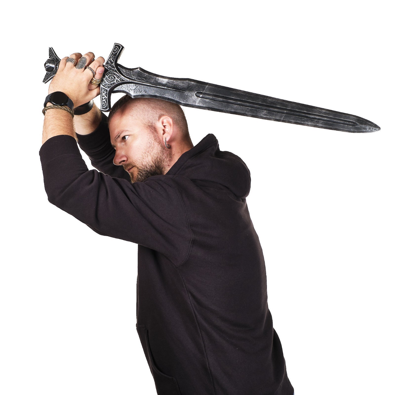 3d printed Steel Sword Skyrim Elder Scrolls Gun Replica Cosplay – Unofficial