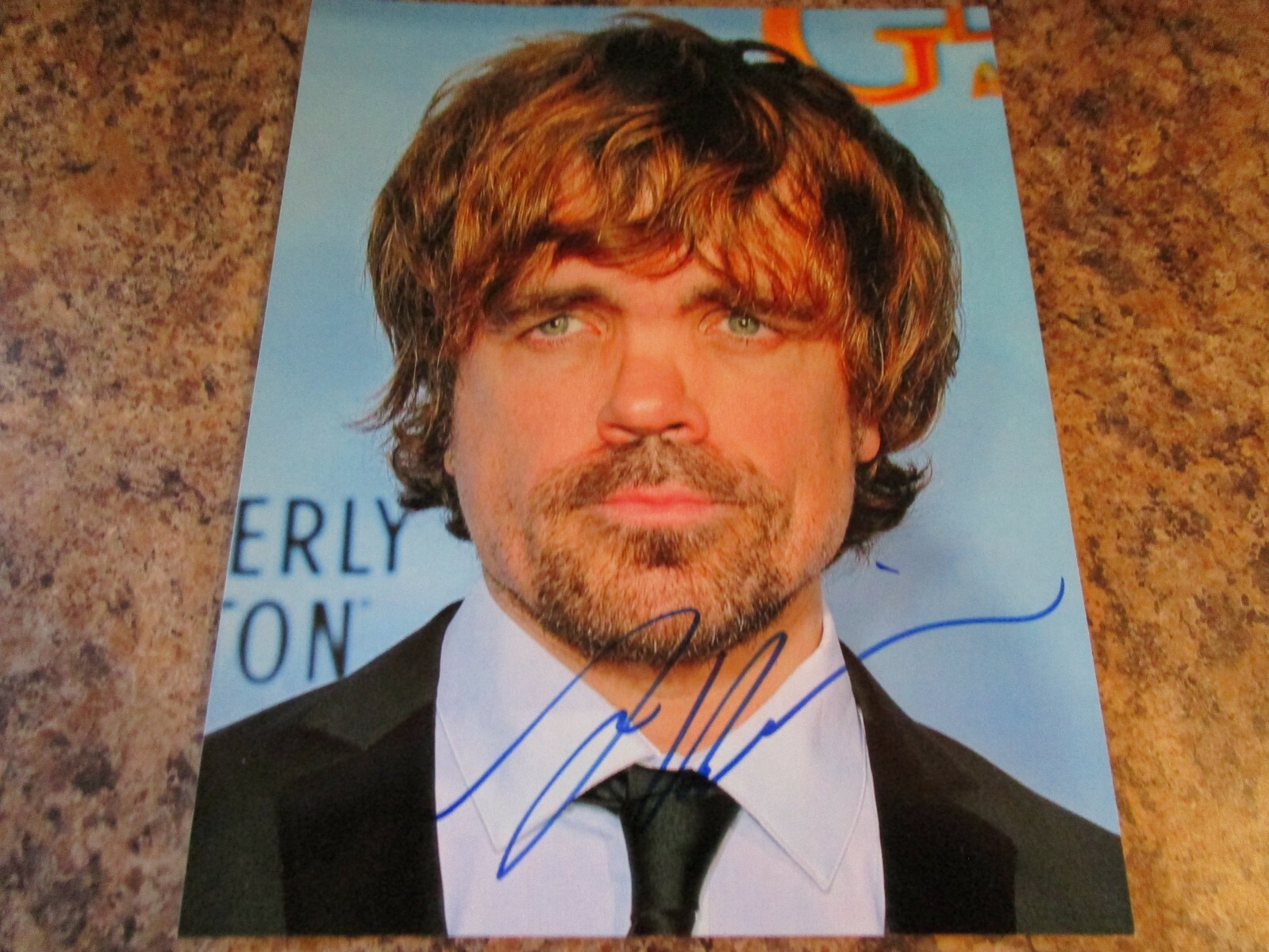 PETER DINKLAGE SIGNED 8X10 PHOTO GAME OF THRONES ELF AMERICAN DREAMER (C)