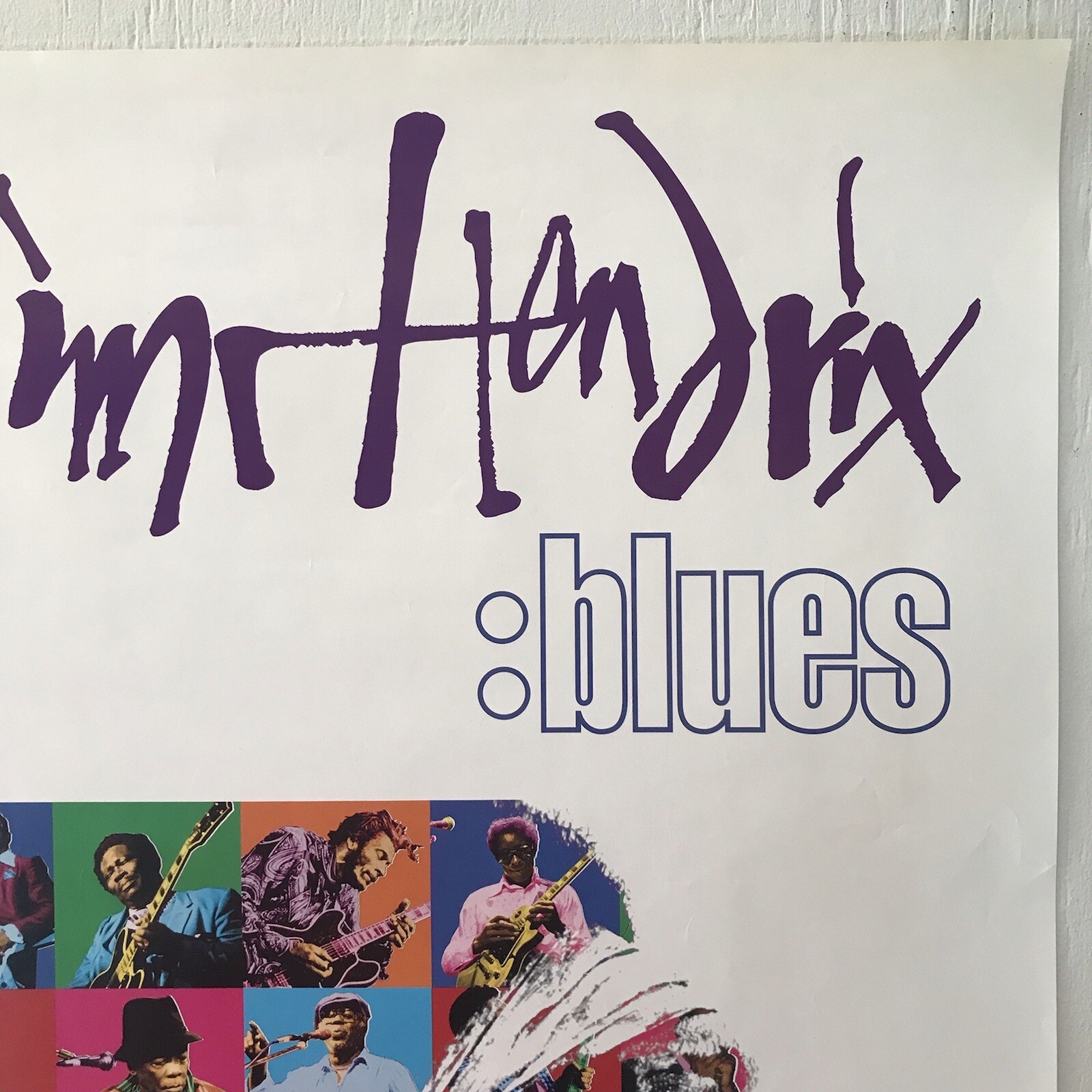 Jimi Hendrix: Blues Poster 18×30